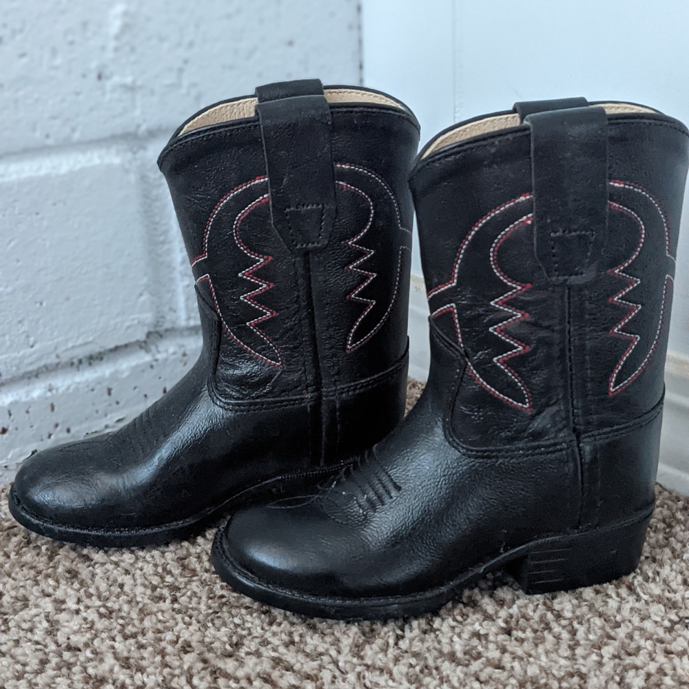 Toddler boys size 5.5 Old West Cowboy Boots